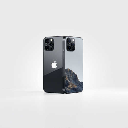 iPhone 15 – 128GB – Black – Front and Back View
